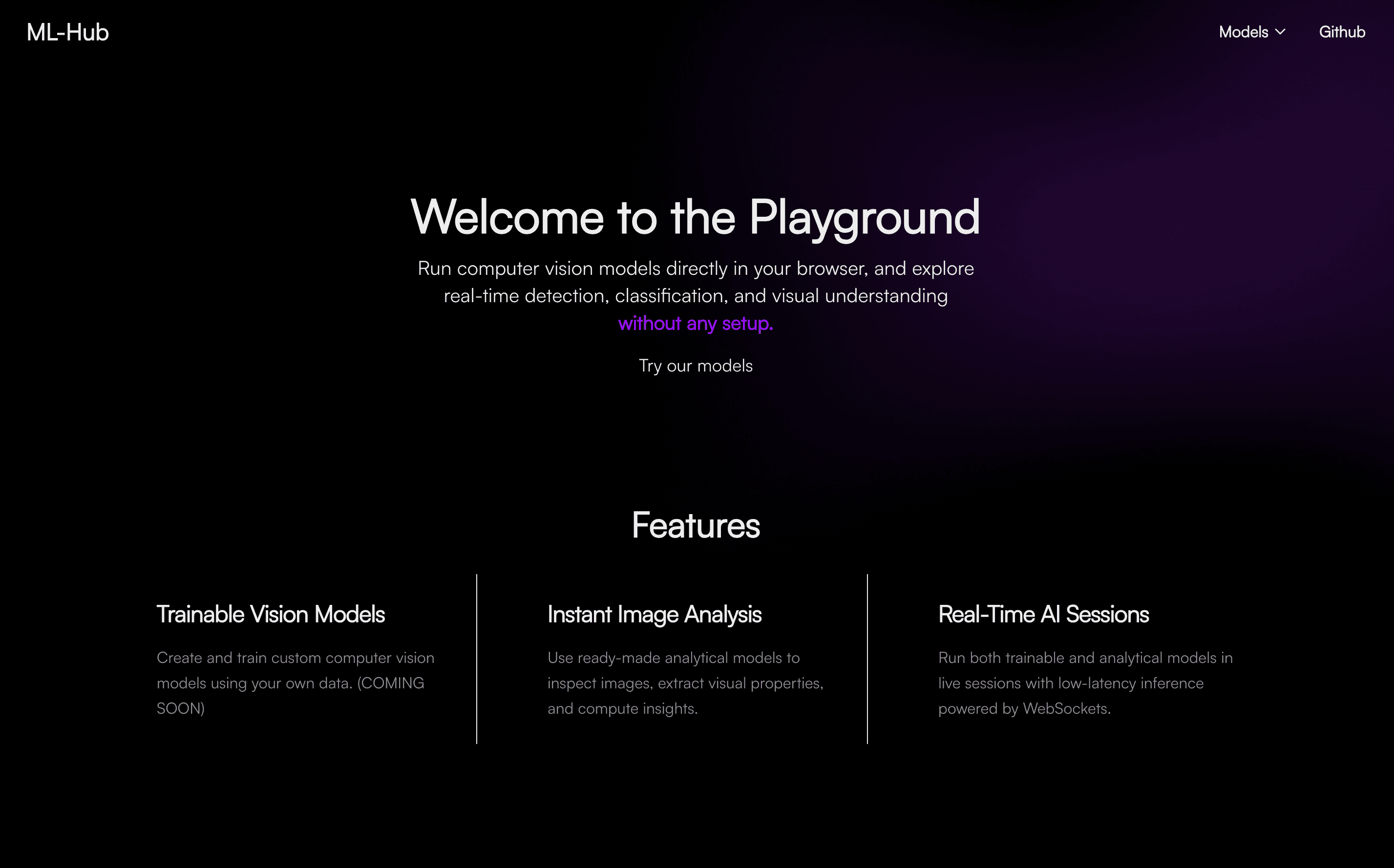 ML Hub